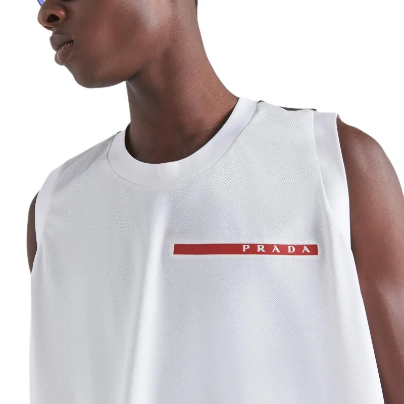 PRADA FW24 Tank Tops Men's White-4
