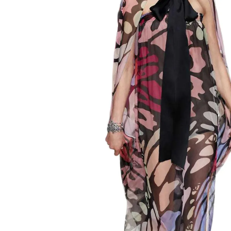CHANEL Sleeveless Dresses Women's Multicolor-2