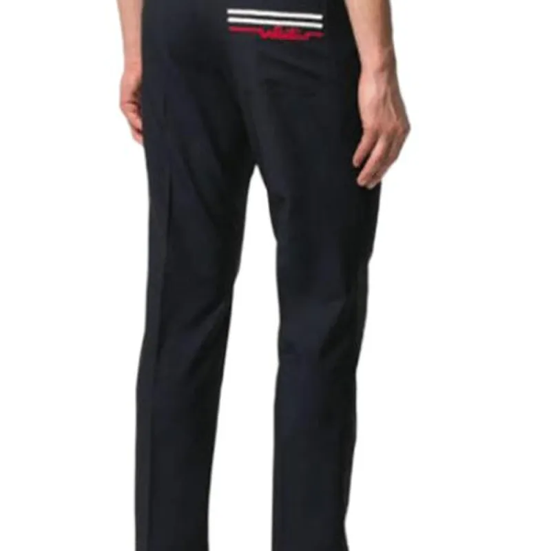 Valentino SS21 Casual Pants Men's Dark Blue-6