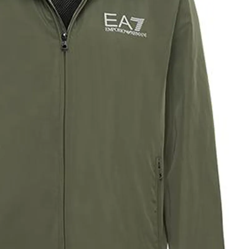 EMPORIO ARMANI EA7 SS24 Jackets Coats Men's Army Green-4