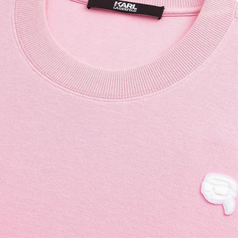 KARL LAGERFELD FW24 Sweatshirt Women's Pink-3