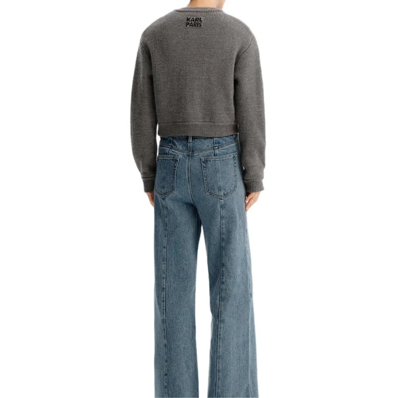 KARL LAGERFELD FW24 Sweater Women's Gray-2
