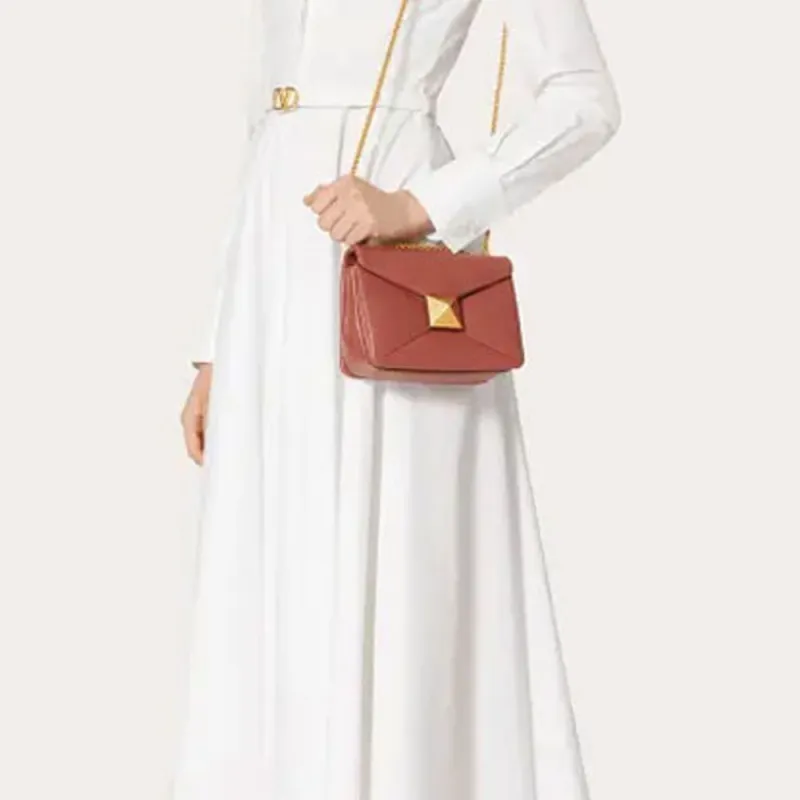 Valentino Long-Sleeved Dresses Women's White-4