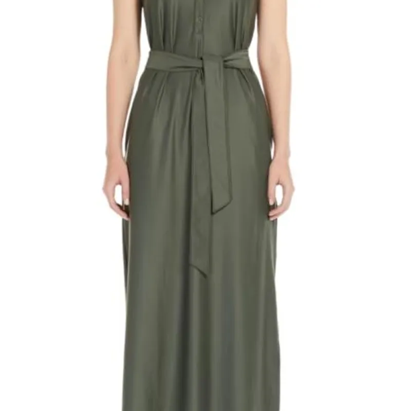 MaxMara Sleeveless Dress Women's Green-2