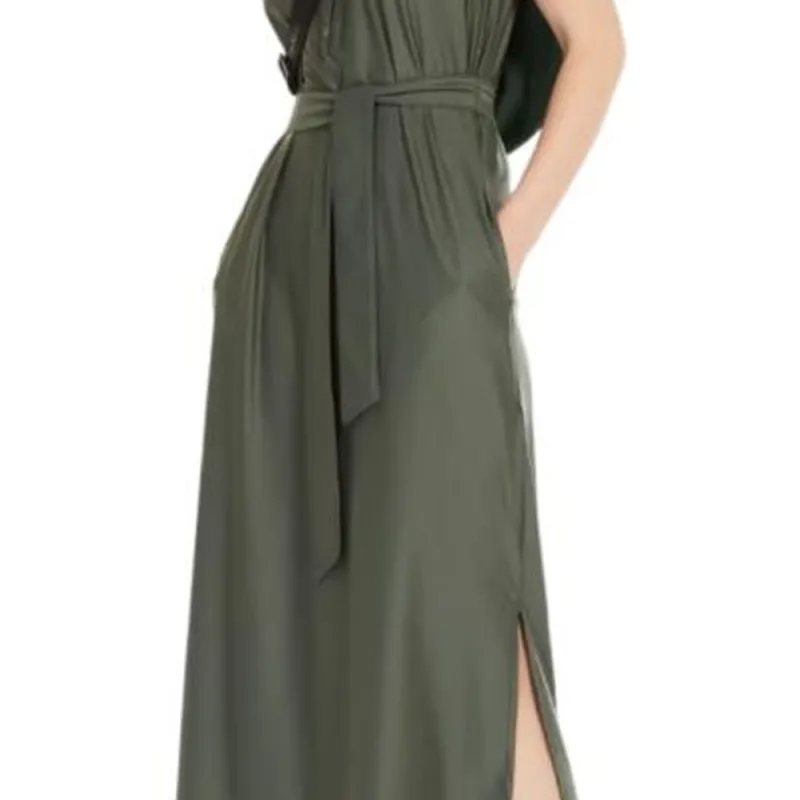MaxMara Sleeveless Dress Women's Green-3