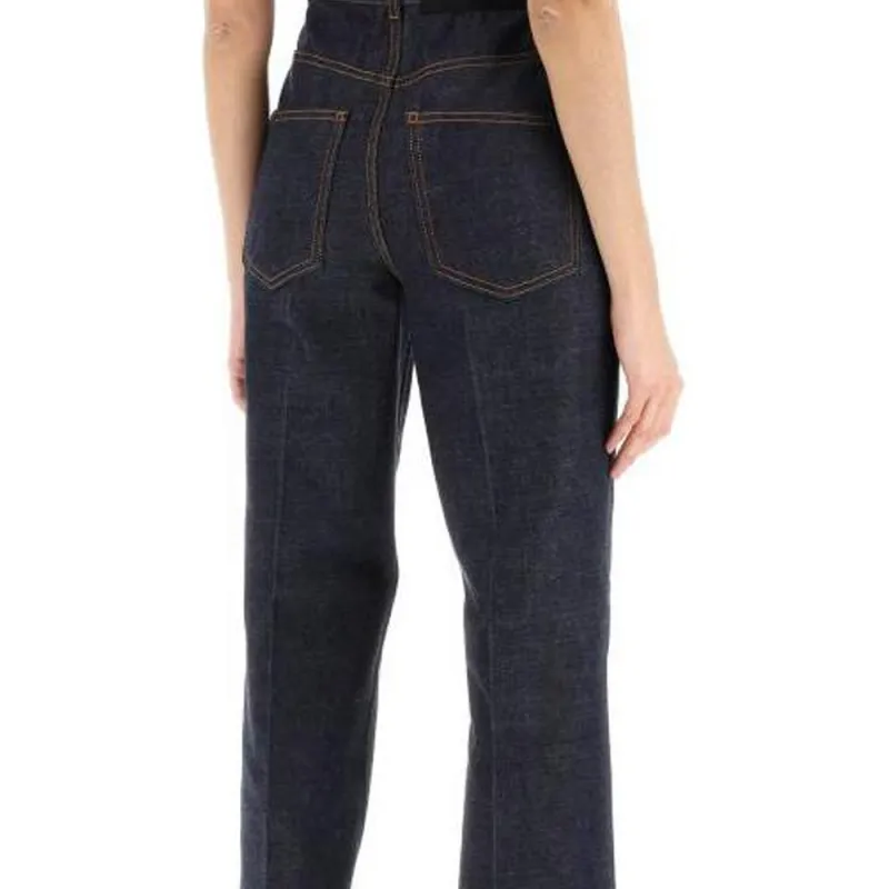 FERRAGAMO Jeans Women's Marine Blue-5