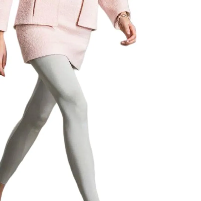 CHANEL Sports Pants Women's Gray-6