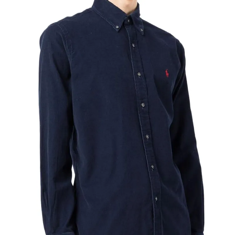 Polo Ralph Lauren Shirts Men Navy Blue-4