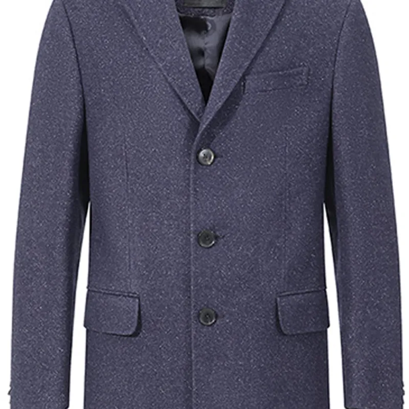 Ermenegildo Zegna Coats Men Dark Blue-3