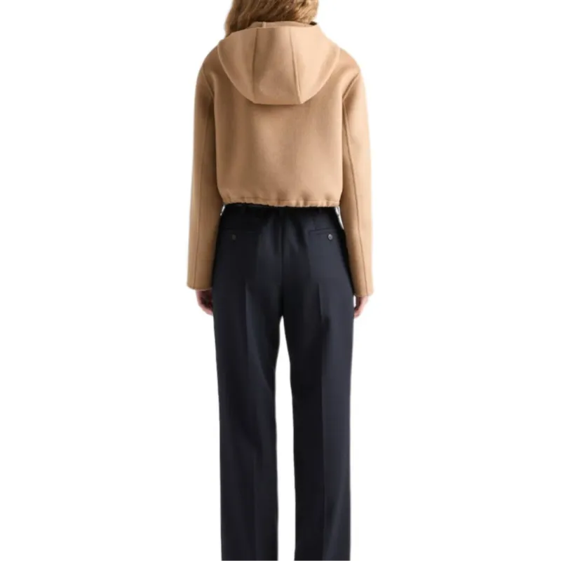 PRADA FW24 Jackets & Coats Women's Camel Brown-2