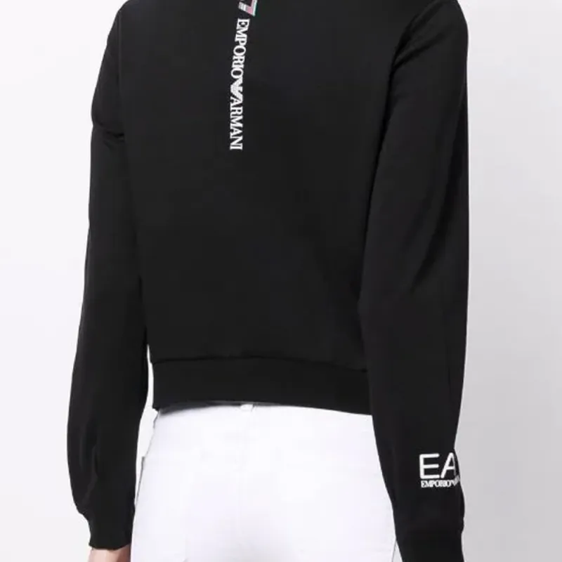 EMPORIO ARMANI EA7 Sweater Women's Black-5