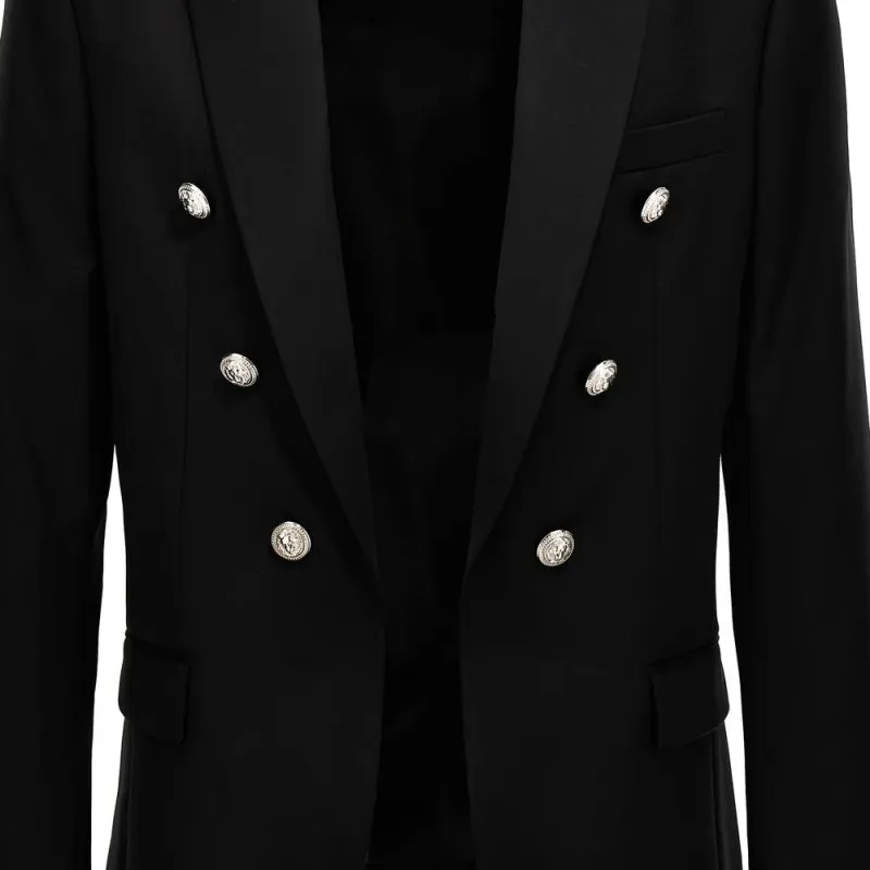 BALMAIN Button Embellished Tailored Blazer-2