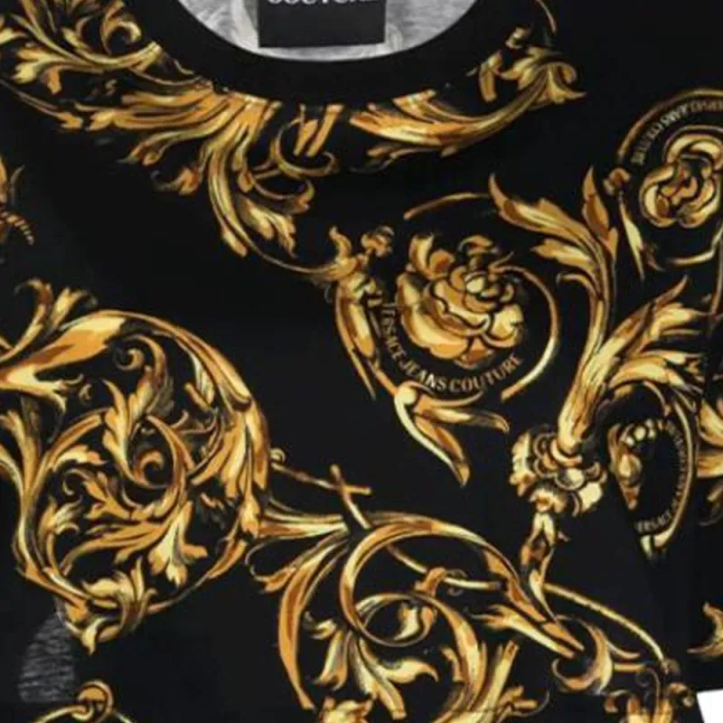 VERSACE JEANS COUTURE SS22 T Shirt Women's Black-4