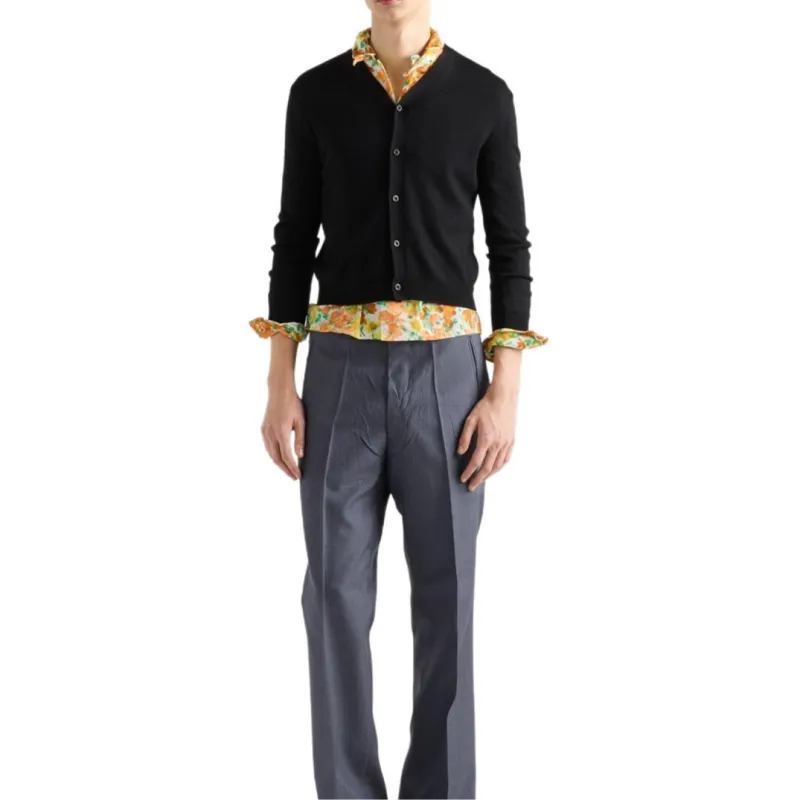 PRADA Sweaters Men Black-3