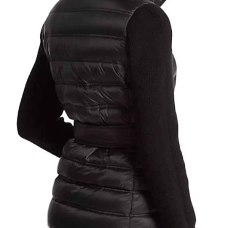 MICHAEL KORS Mixed Media Packable Jacket-2
