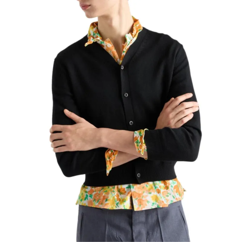 PRADA Sweaters Men Black-1