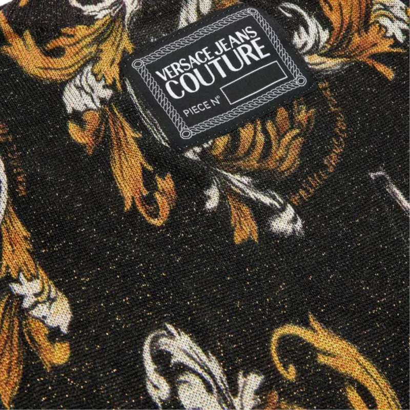 VERSACE JEANS COUTURE Barocco print Knit T shirt-2
