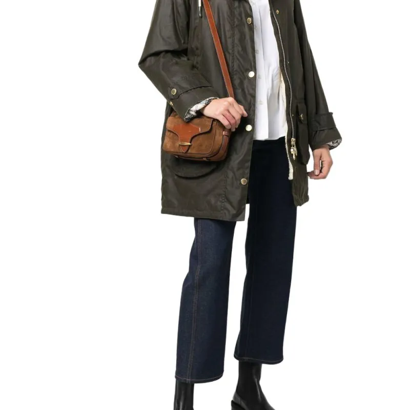 BARBOUR Jackets Women's Army Green-2