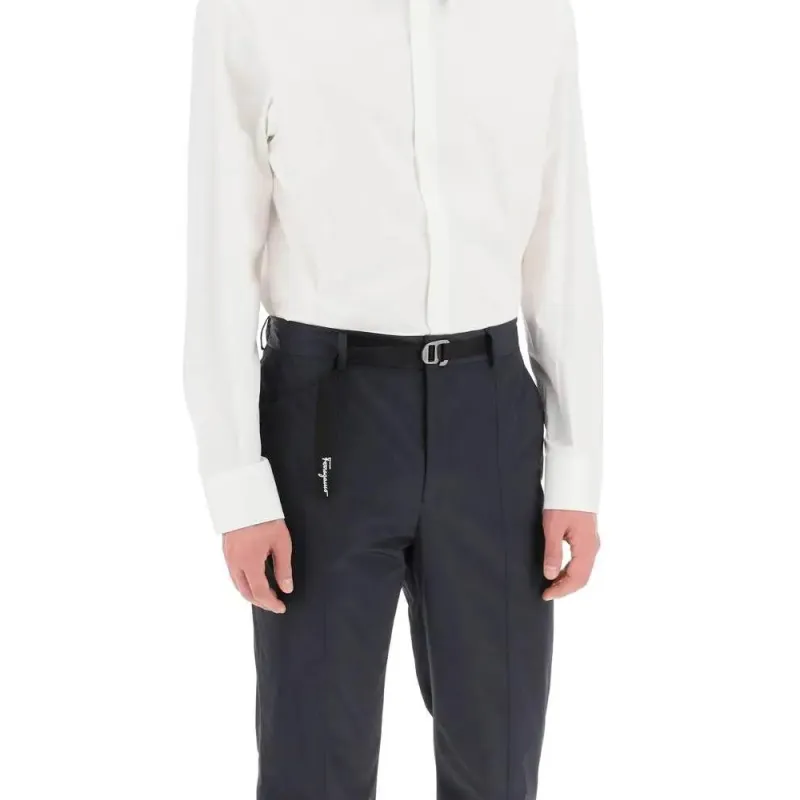 Ferragamo Shirts Men White-5