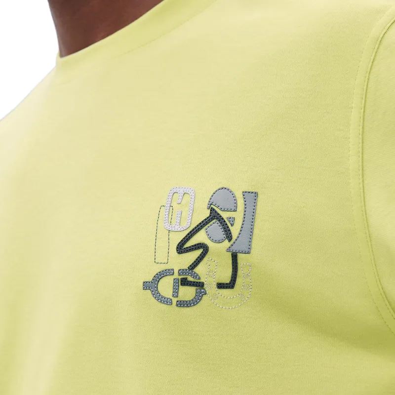 HERMES T Shirt Men's Light Yellow-2