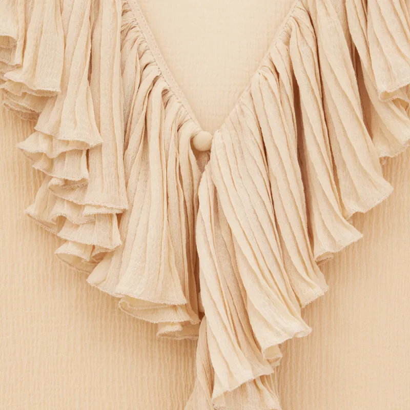 SAINT LAURENT Ruffled Blouse-2