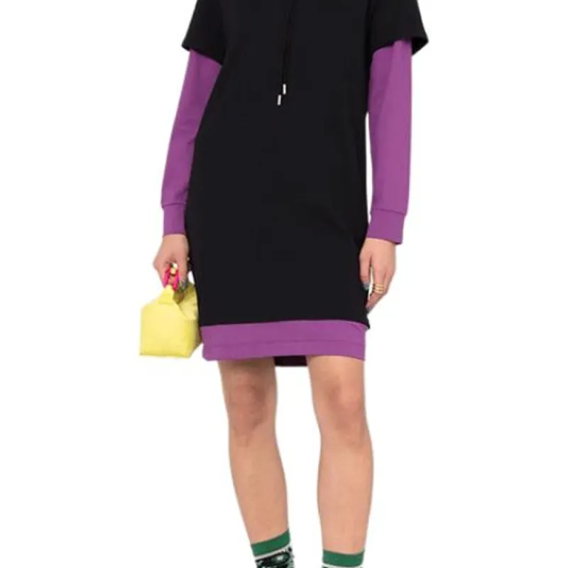 KENZO Long Sleeved Dresses Women's Black-5