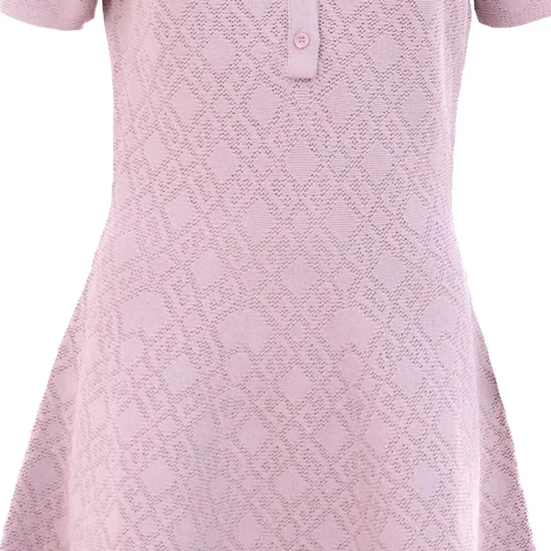 Givenchy Monogram 72 Jacquard Mini Polo Dress-4