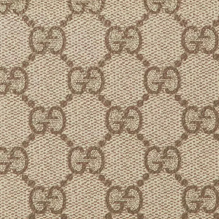 GUCCI Coated Canvas Wallet Unisex Beige & Brown-5