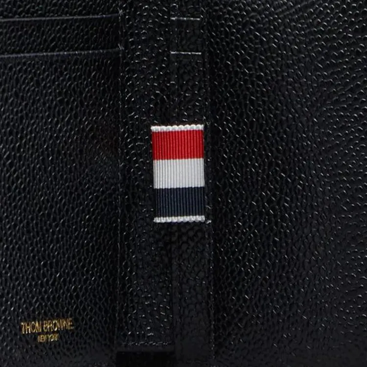 THOM BROWNE Rwb Stripe Folded Wallet-5