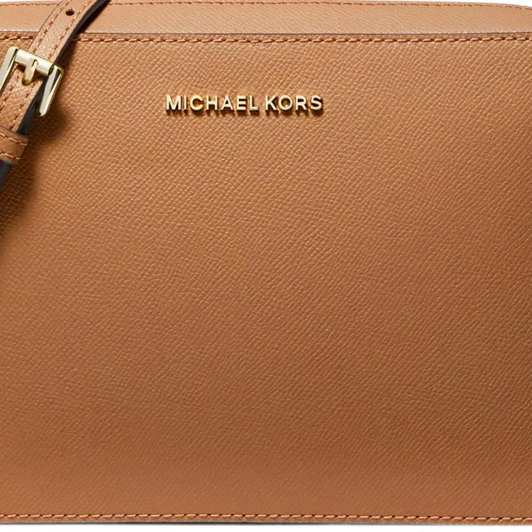 MICHAEL KORS Split Cow Leather Shoulder Bag, Crossbody Bag Large Size Women's Brown-2