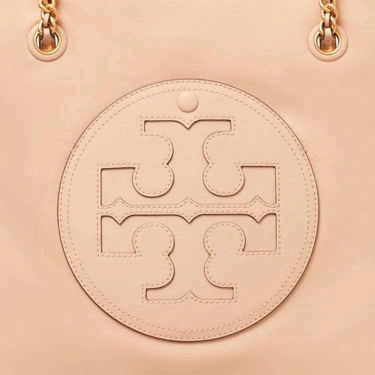TORY BURCH Ella Recycled Nylon Tote Bag Shopping Bag Shoulder Bag Handbag Women's Rose Pink-3