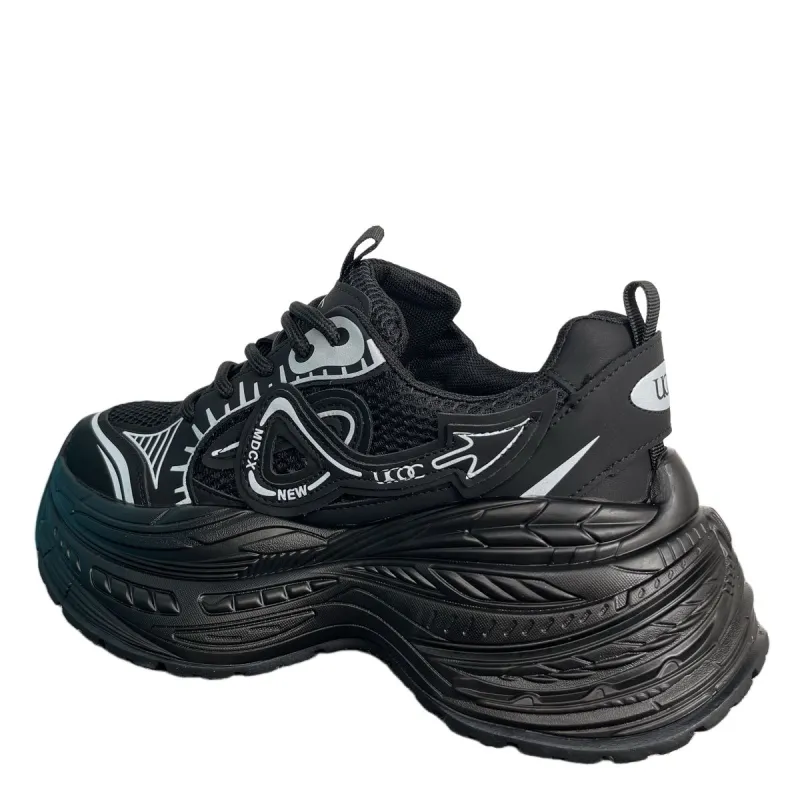 UCOC x Banas Mid Top Chunky Sneakers Men's-3