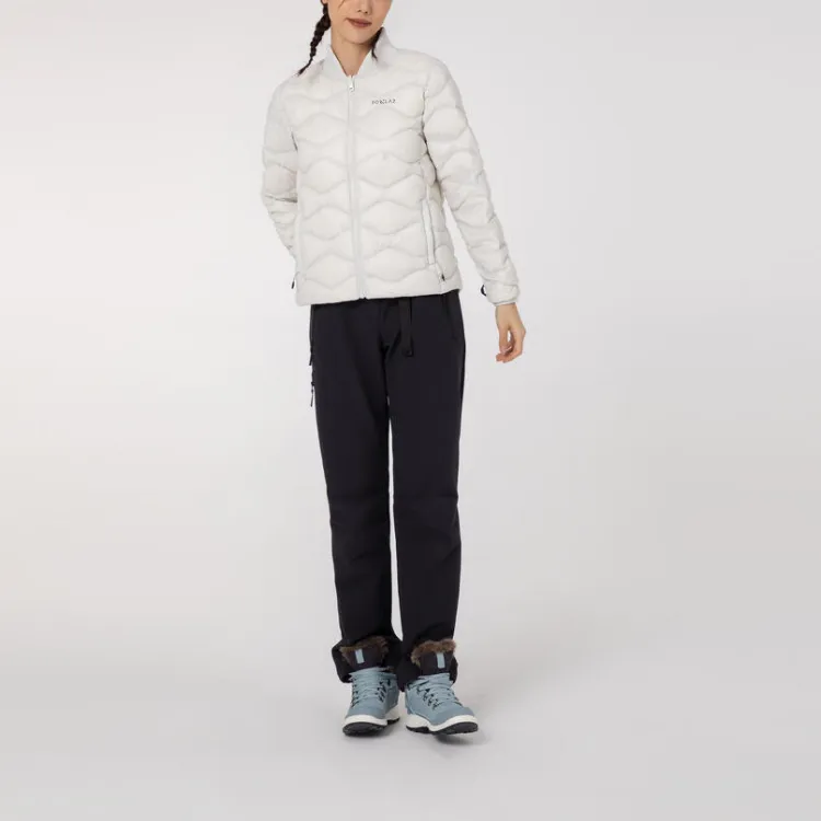 DECATHLON Waterproof And Warm Jackets Coats Women's Pearl Beige-10