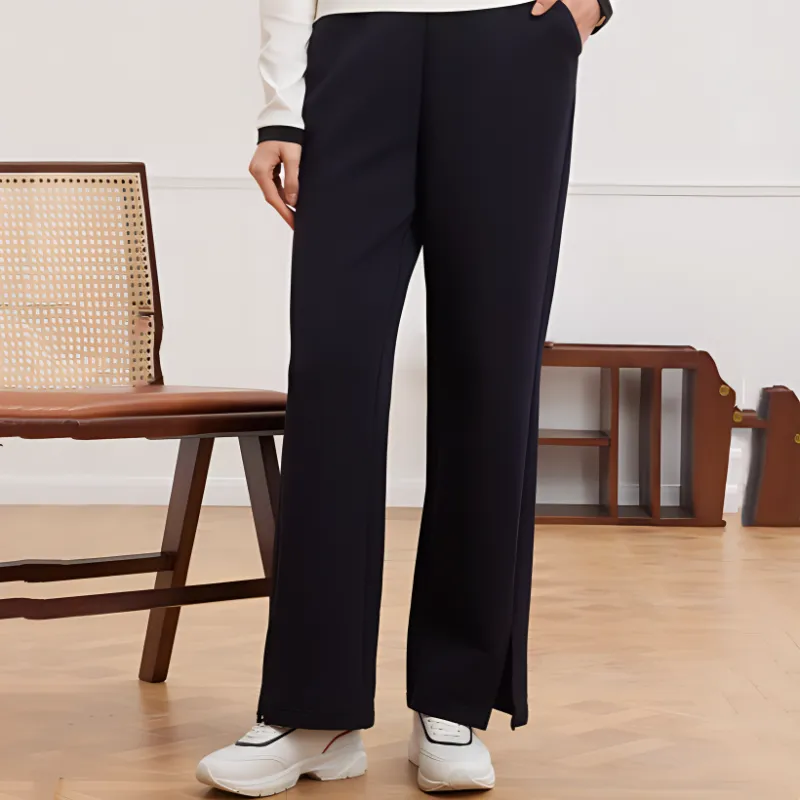 KSWISS Knitted Sweatpants Women's Dark Indigo-1