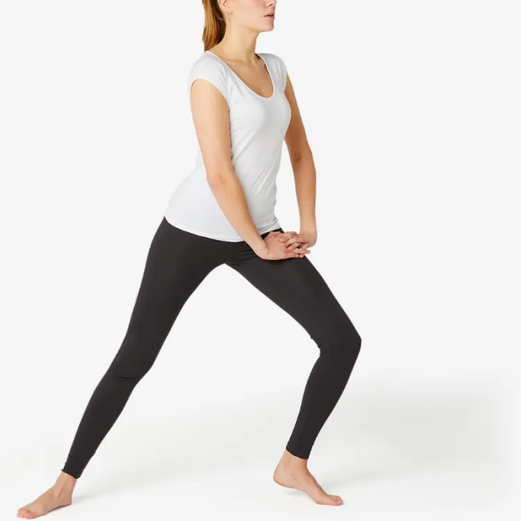 DECATHLON Athletic Trousers Women's Black-4