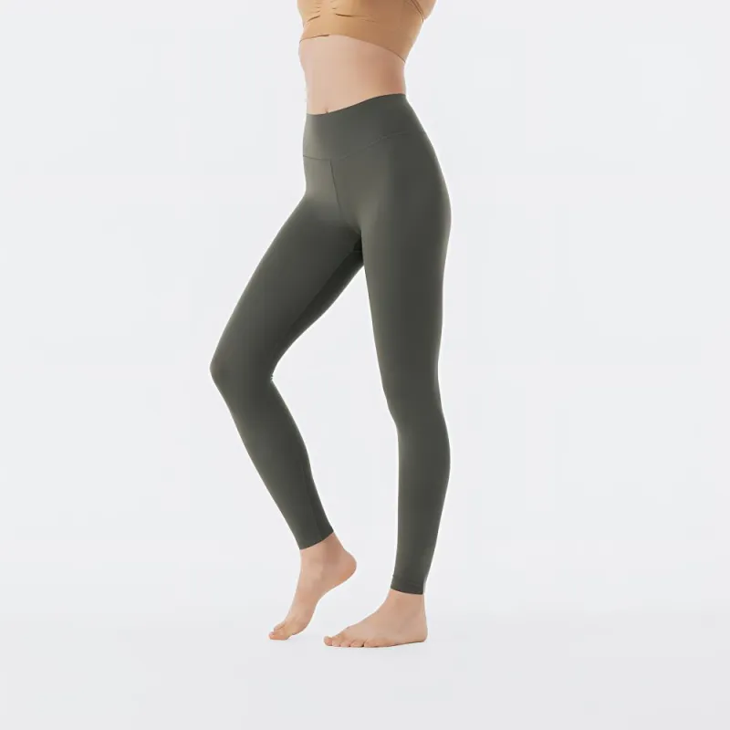DECATHLON Athletic Trousers Women's Khaki Green-9