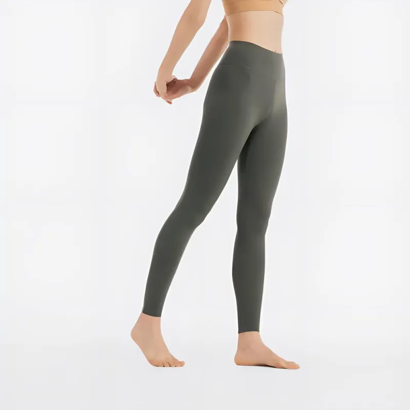 DECATHLON Athletic Trousers Women's Khaki Green-7