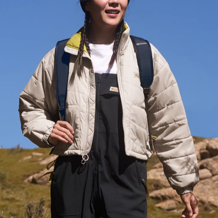 Columbia Puffer Jacket Women's Ecru-3