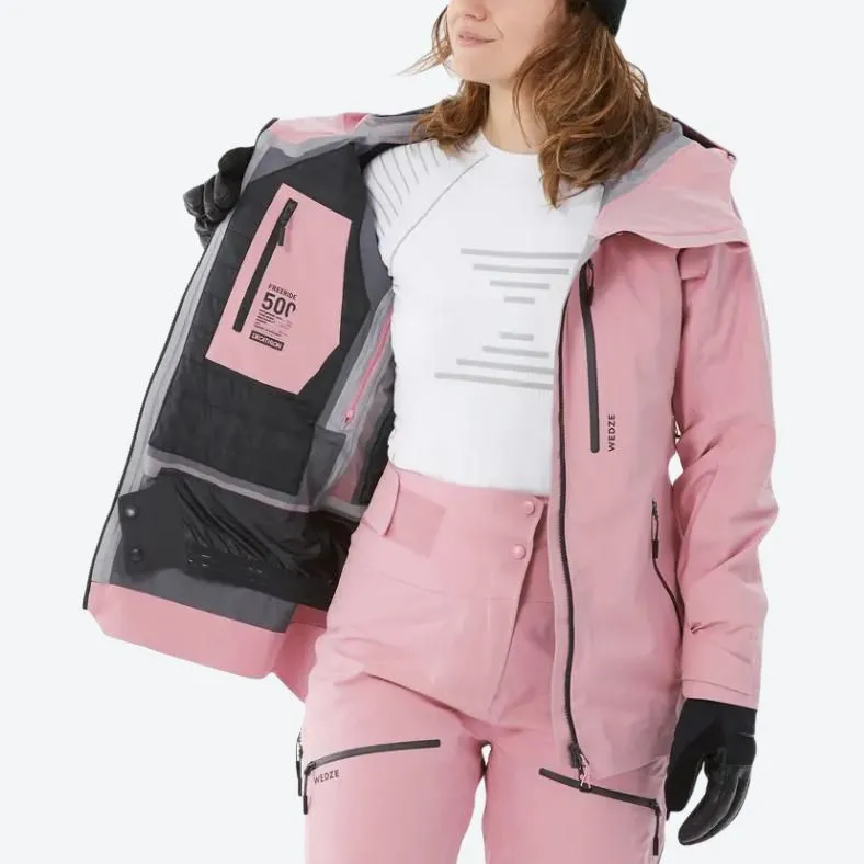DECATHLON Ski Tops Women's Pink-2