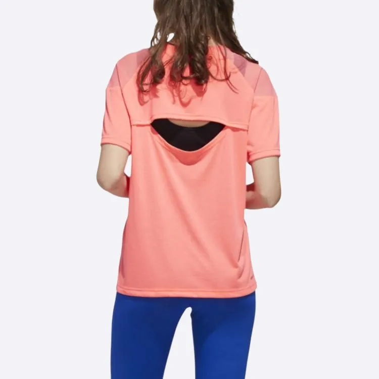 Adidas AEROREADY T Shirt Women's Pink-1