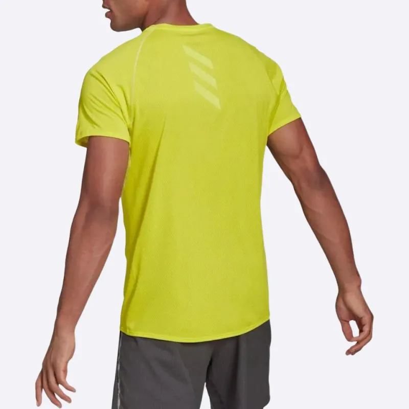 Adidas Runner T-Shirt Men's Yellow-2