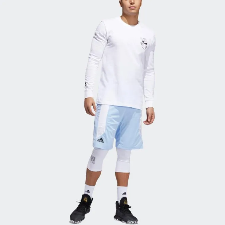 Adidas Basketball Shorts Men's Blue-2