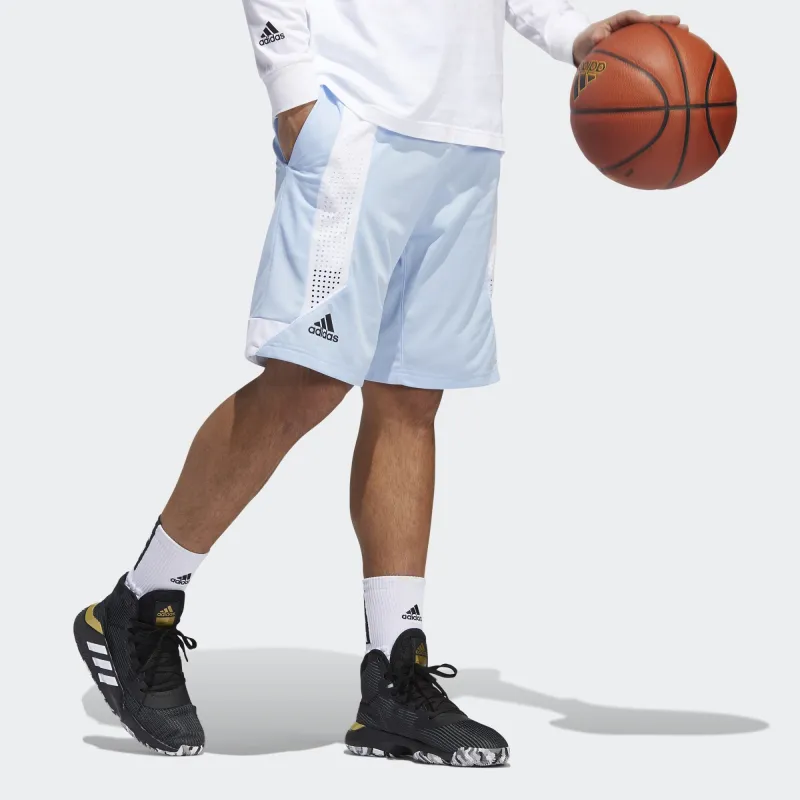 Adidas Basketball Shorts Men's Blue-5