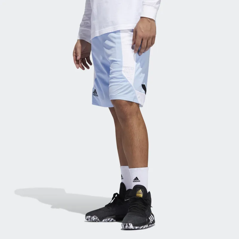 Adidas Basketball Shorts Men's Blue-6