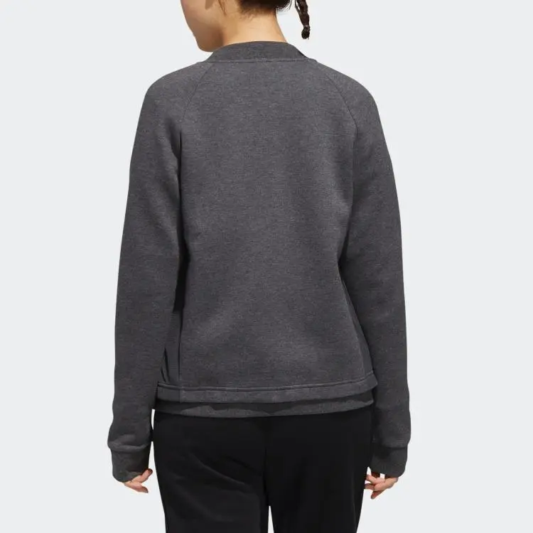 Adidas Jacket Women's Dark Heather Gray/Pure Gray-3