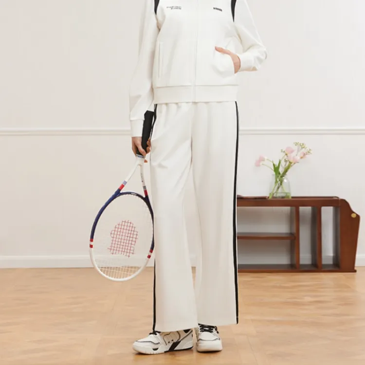 KSWISS Knitted Sweatpants Women's Euryale White-1