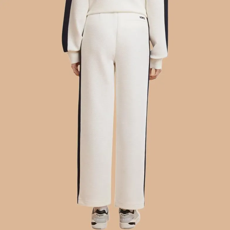 KSWISS Knitted Sweatpants Women's Euryale White-1