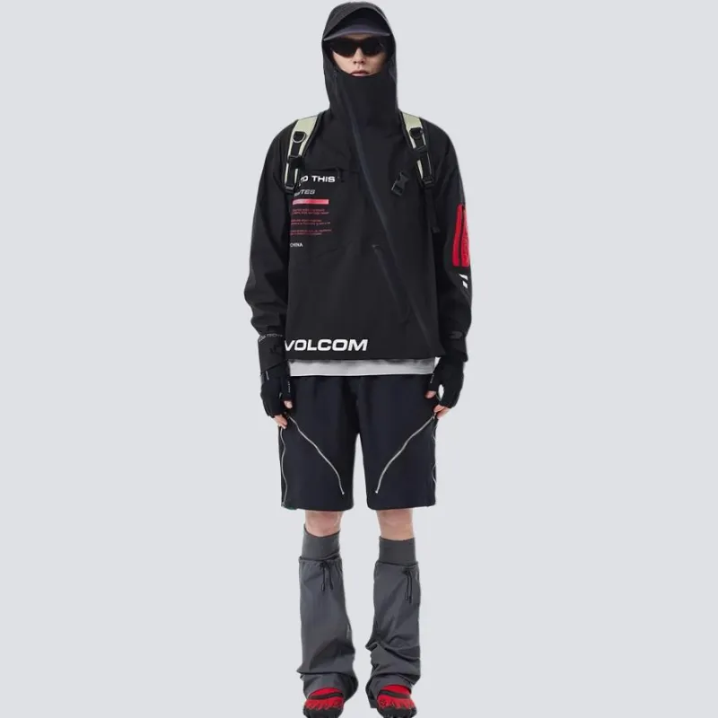 VOLCOM Water-Resistant Windproof Breathable Windbreaker Jacket Men's-2