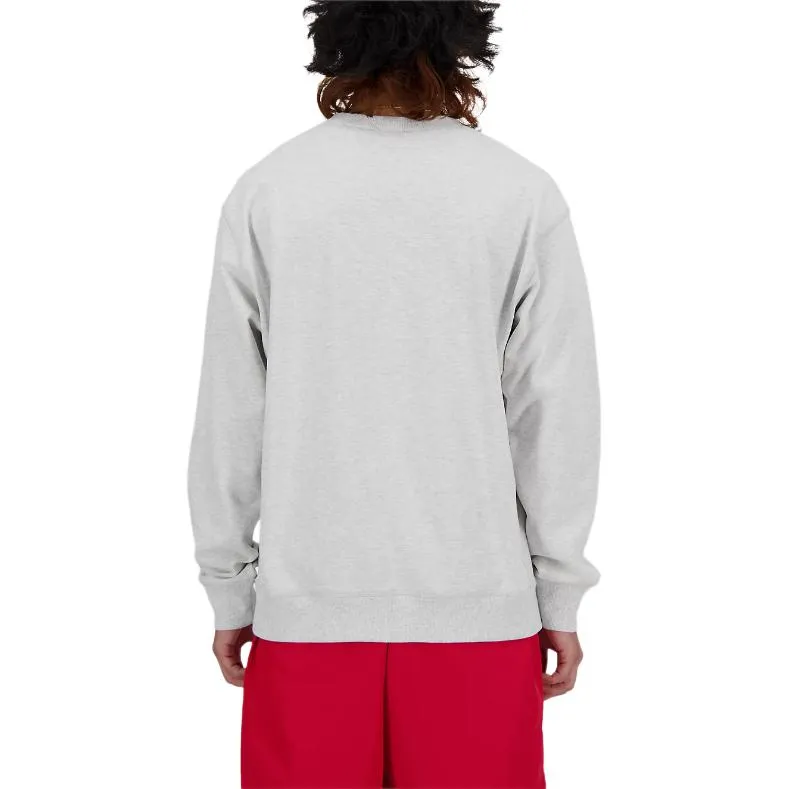 New Balance Sweatshirt Men's Heather Powder Gray-1