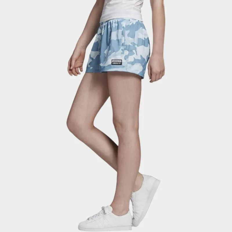 Adidas Originals Casual Shorts Women's Blue-5